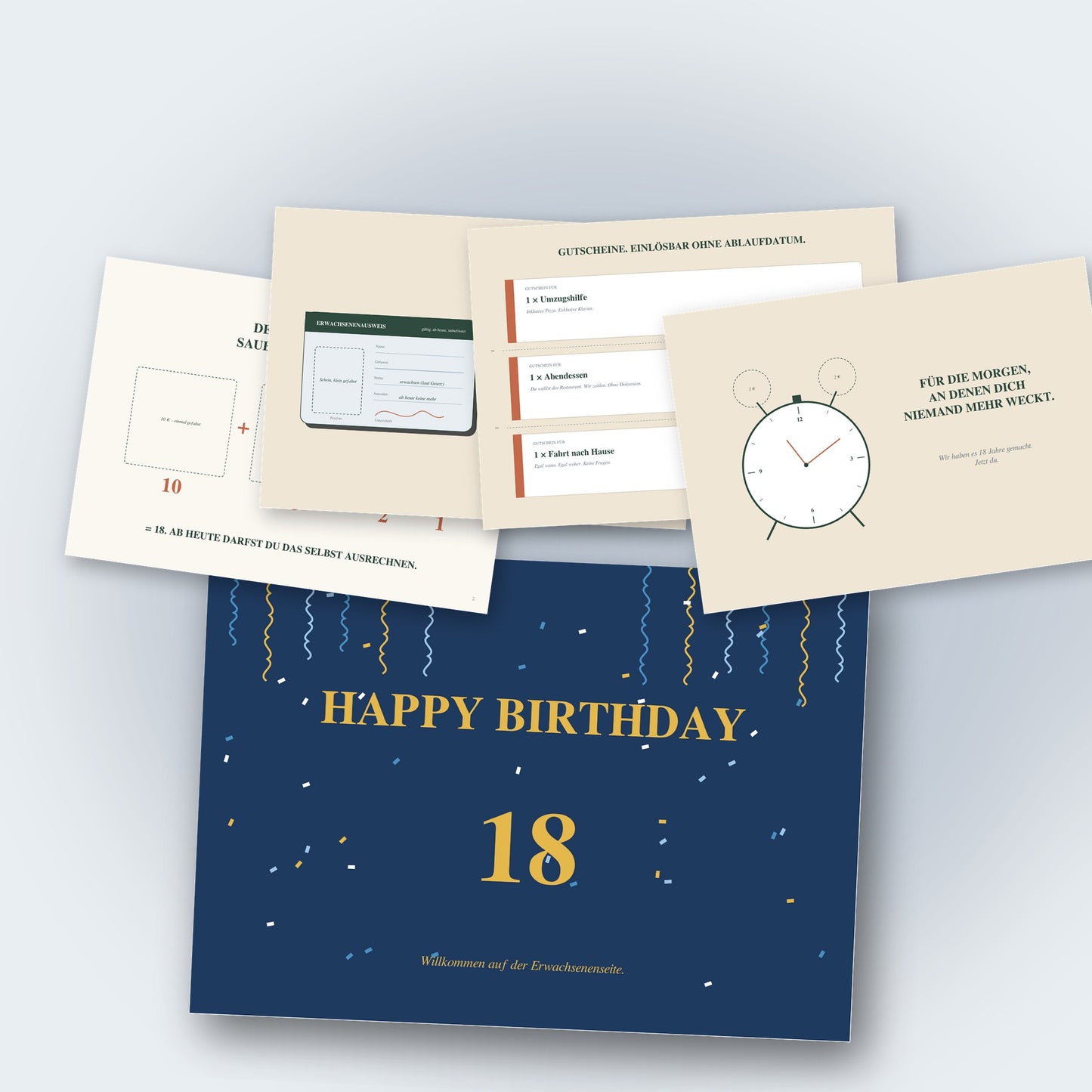 Geldgeschenk zum 18.Geburtstag für ihn