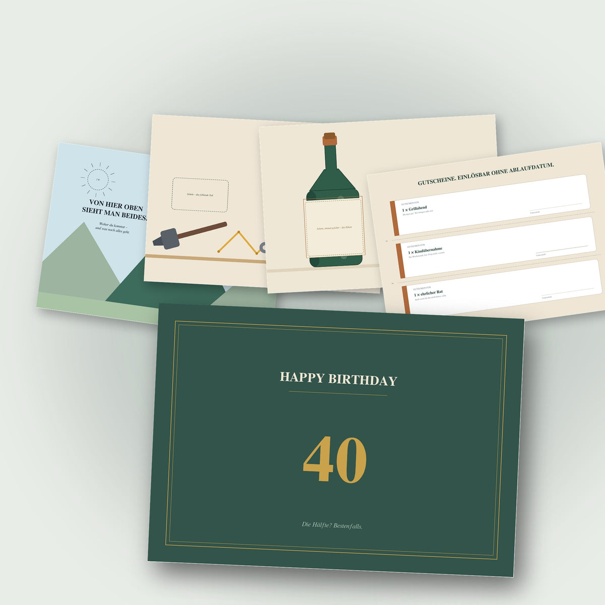 Geldgeschenk zum 40. Geburtstag für ihn
