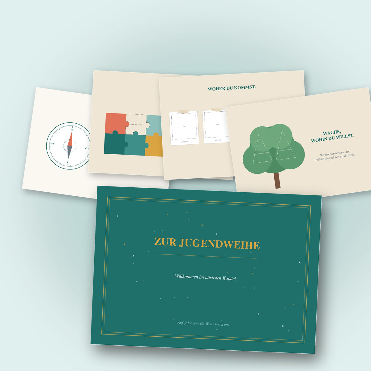 Geldgeschenk zur Jugendweihe – PDF-Vorlage zum Ausdrucken
